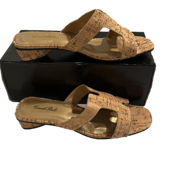 Shoes - Lunnah Bella Cork Sandal NEW